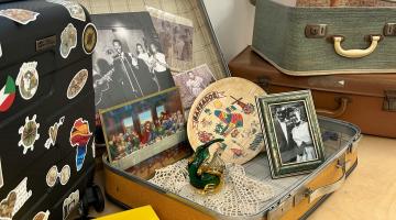 Museum suitcase